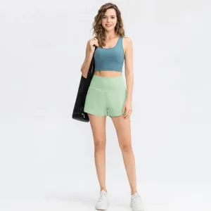 Stretchy Tennis Shorts with Pockets