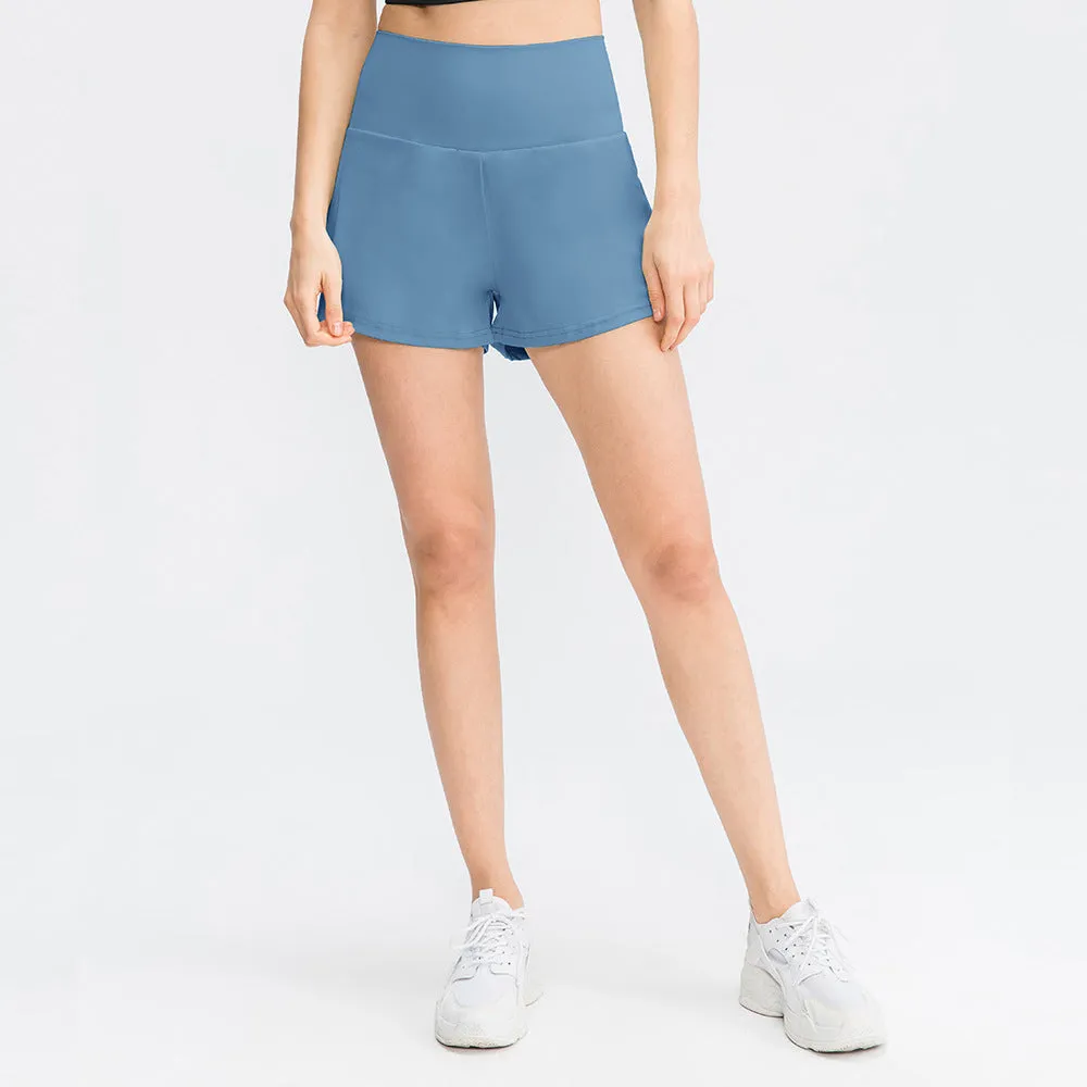 Stretchy Tennis Shorts with Pockets