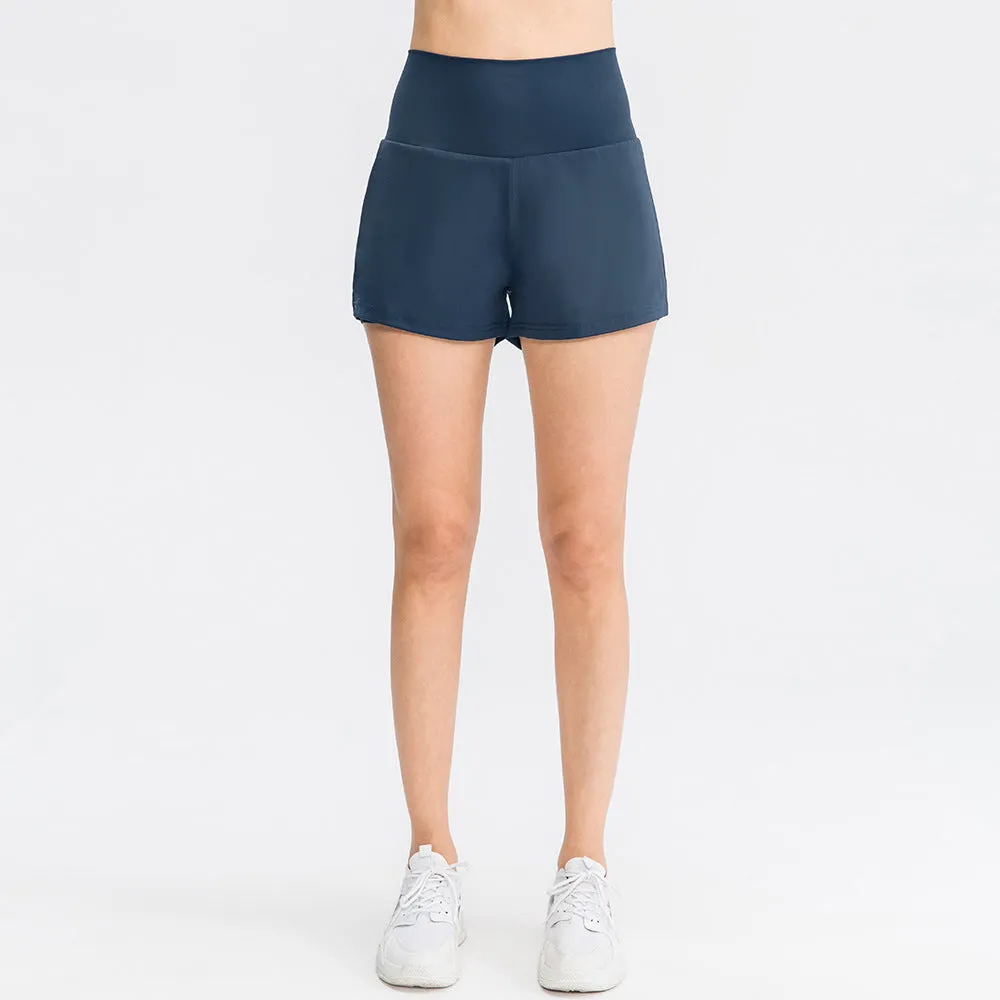 Stretchy Tennis Shorts with Pockets