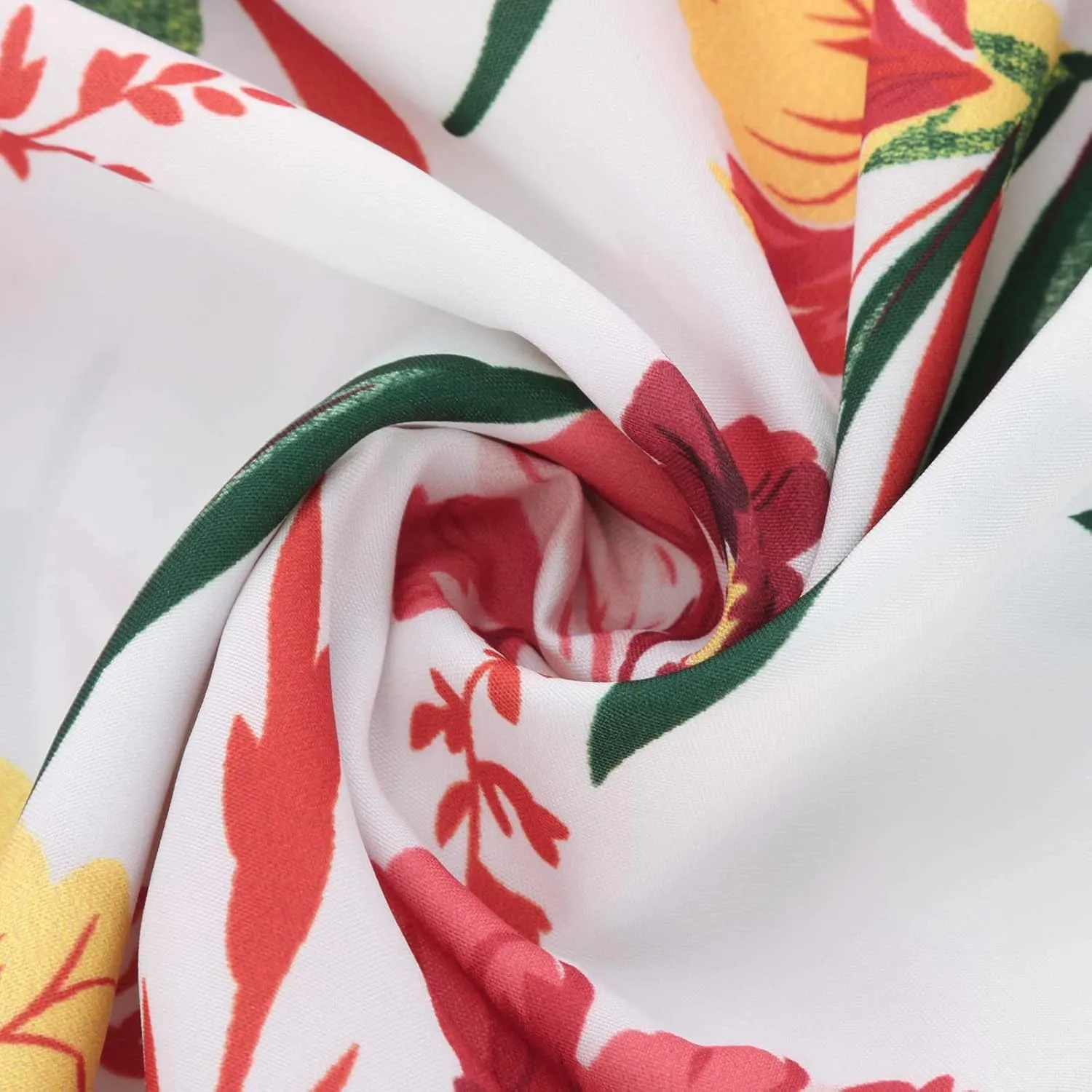 Summer Dresses for Women Floral Print Short Sleeve Long Dress Casual Loose Sundress Travel Vacation Summer Clothes