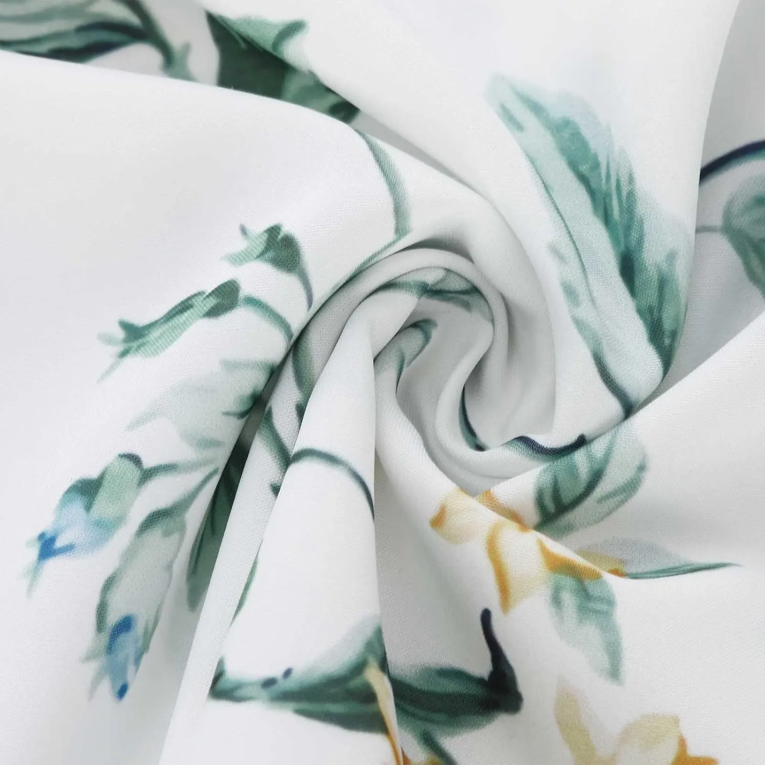 Summer Dresses for Women Floral Print Short Sleeve Long Dress Casual Loose Sundress Travel Vacation Summer Clothes