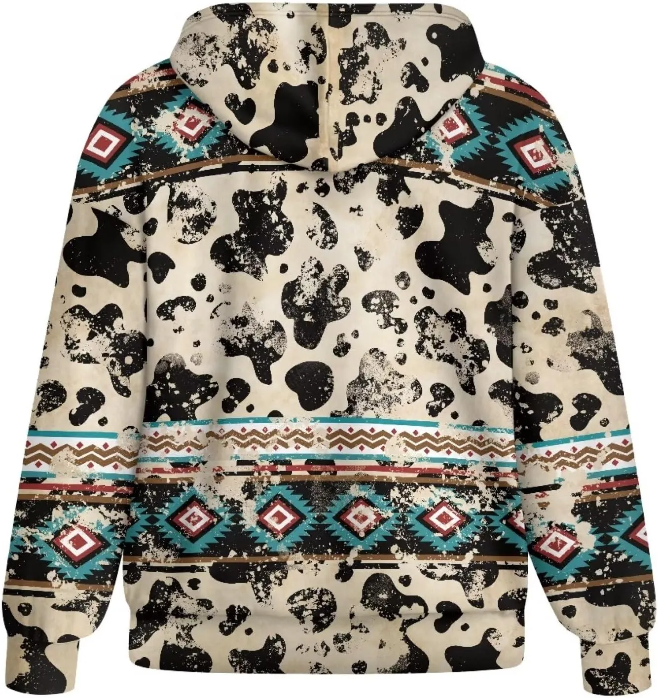 Suobstales Women's Drawstring Zip Up Hoodies Fall Jacket Oversized Casual Long Sleeve Sweatshirts with Pocket XS-XL