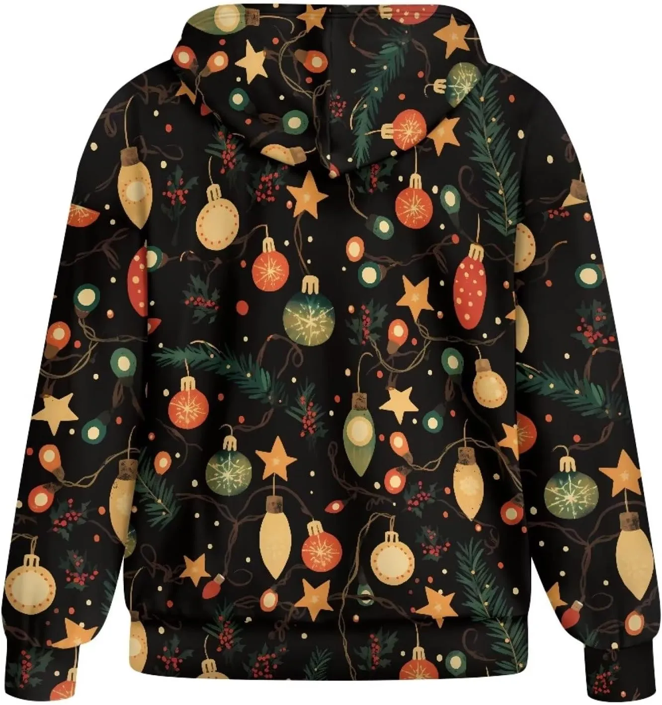 Suobstales Women's Oversized Hoodies Full Zip Up Sweatshirts with Pockets Long Sleeve Fall Outfits Casual Hooded Jackets