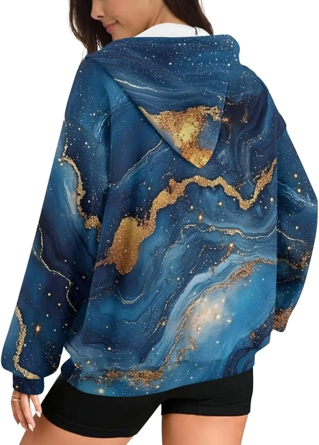 Suobstales Womens Zip Up Hoodies Long Sleeve Fall Oversized Sweatshirts Fleece Y2K Jacket with Pockets 2024 Fashion Clothes