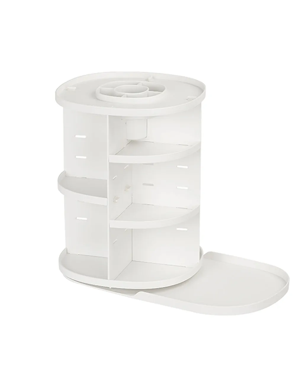 Sysmax Rotating Cosmetic Holder White