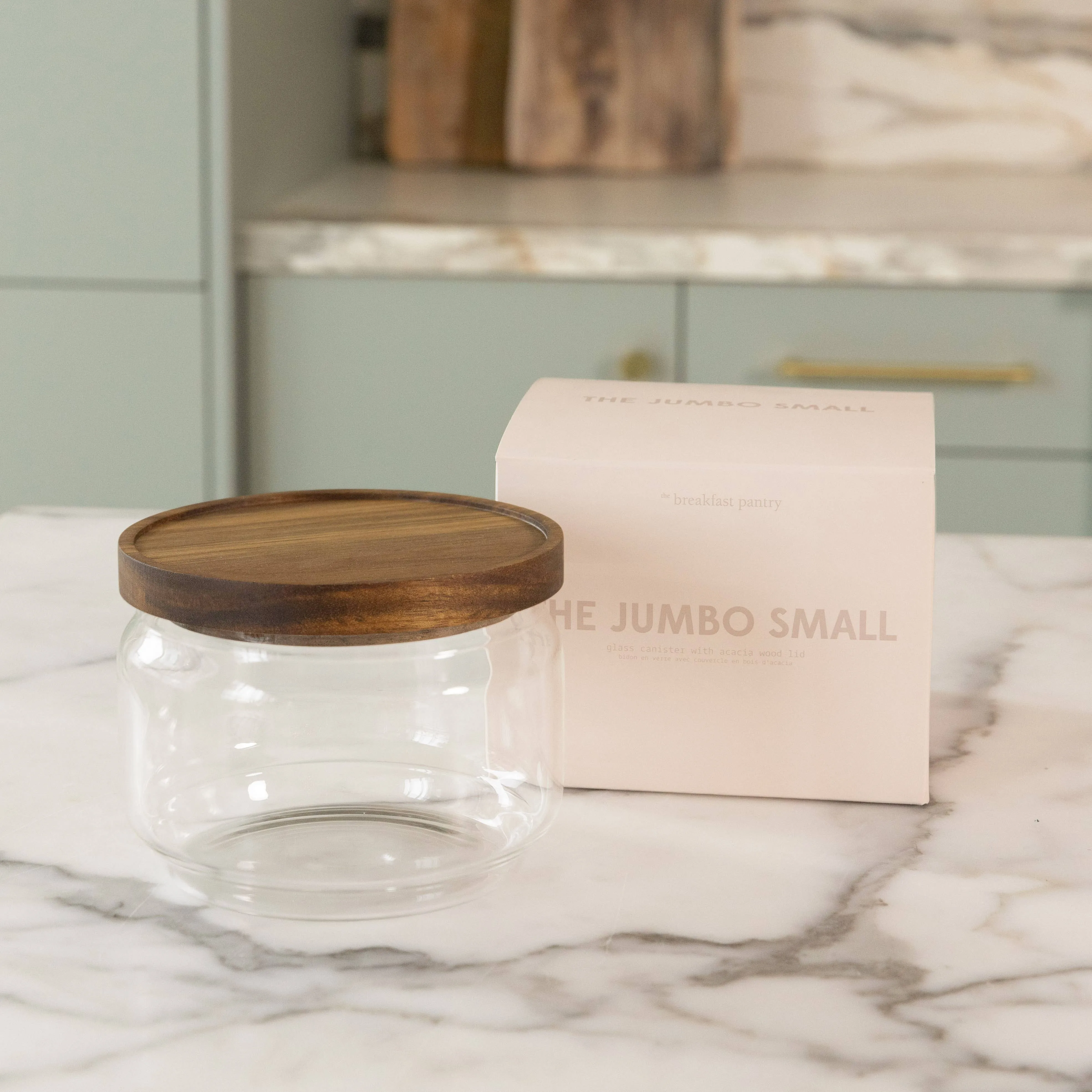 The Breakfast Pantry - The Jumbo Small Glass Canister