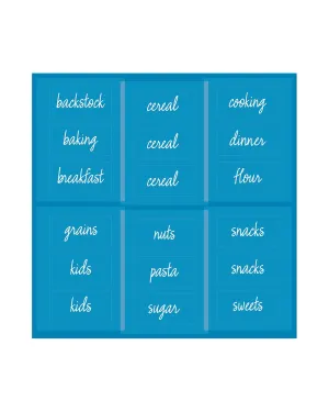 The Home Edit Pantry Labels Clear