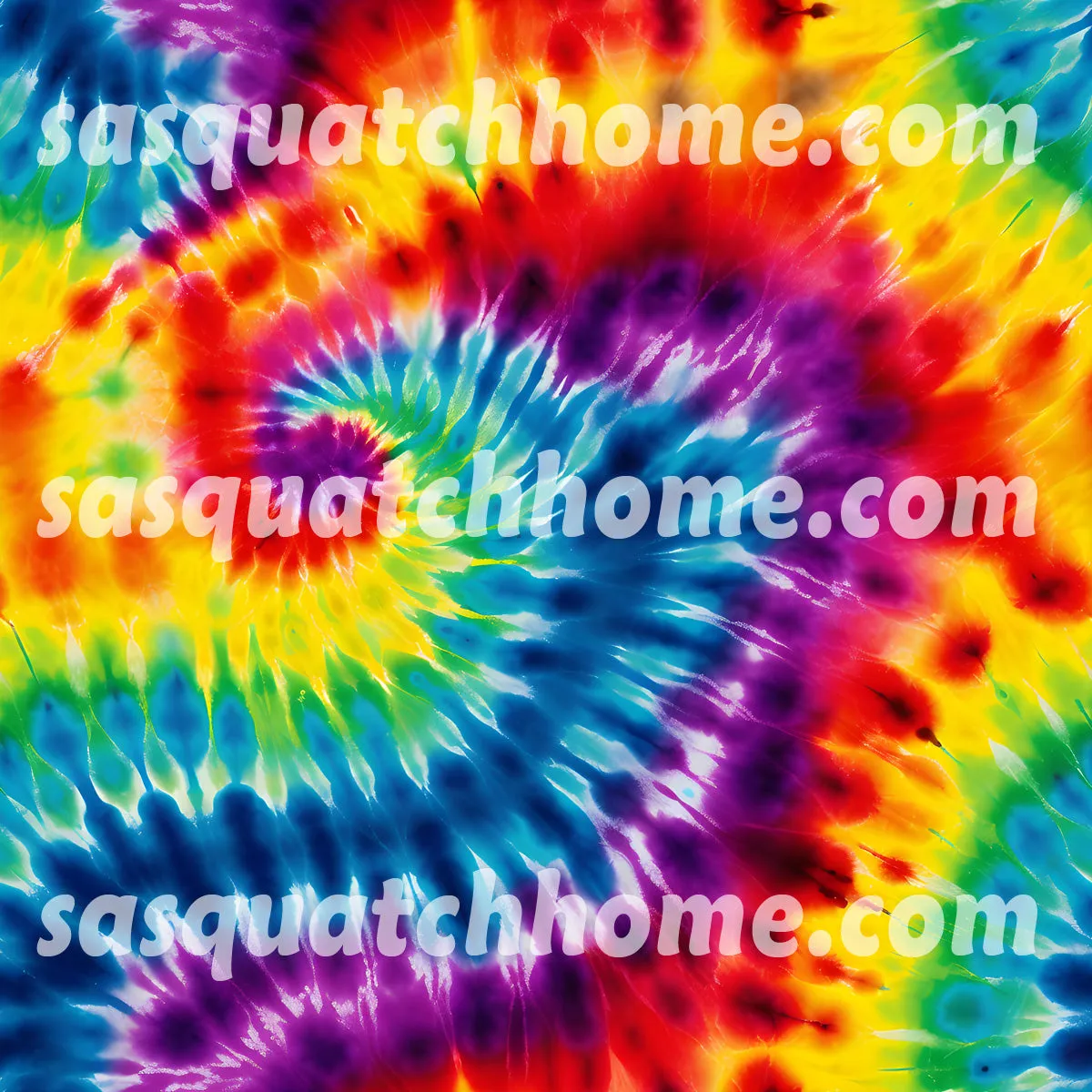 Tie Dye Designs,  6 pcs Bathroom Accessories Set