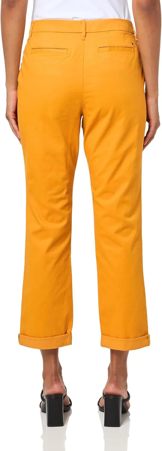 Tommy Hilfiger Women's Cuffed Hampton Chino Pants