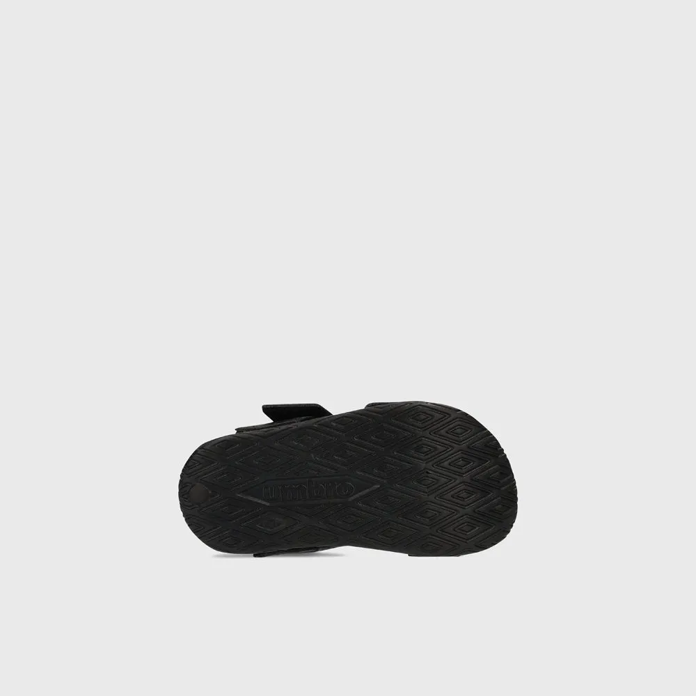Umbro Infants Embossed Strap Sandal Black/White _ 182047 _ Black