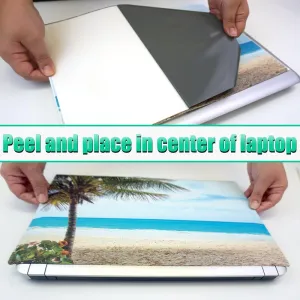 Universal 13" Laptop Skin - Hug A Panda | Protective, Durable, and Unique Vinyl Decal wrap Cover | Easy to Apply, Remove, and Change Styles | Made in The USA