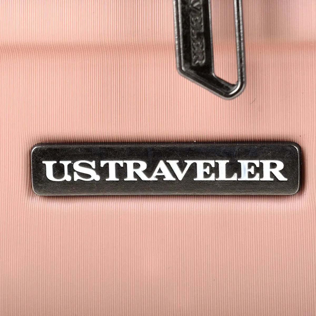 U.S. Traveler Boren Hardside Spinner Luggage With Aluminum Handle, 3-Piece Set