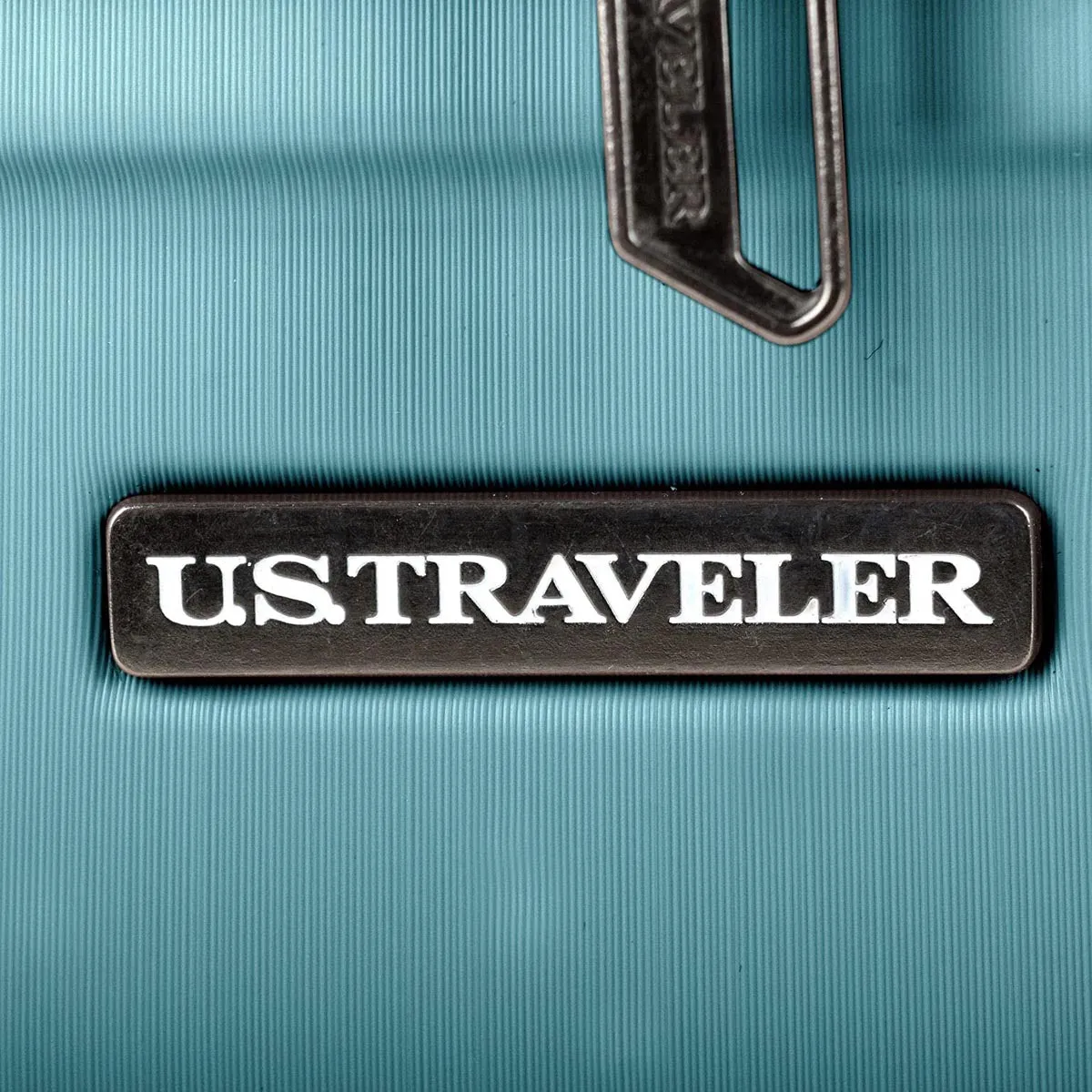 U.S. Traveler Boren Hardside Spinner Luggage With Aluminum Handle, 3-Piece Set