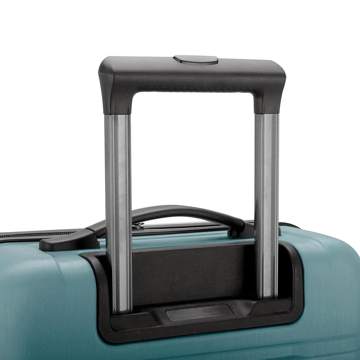 U.S. Traveler Boren Hardside Spinner Luggage With Aluminum Handle, 3-Piece Set