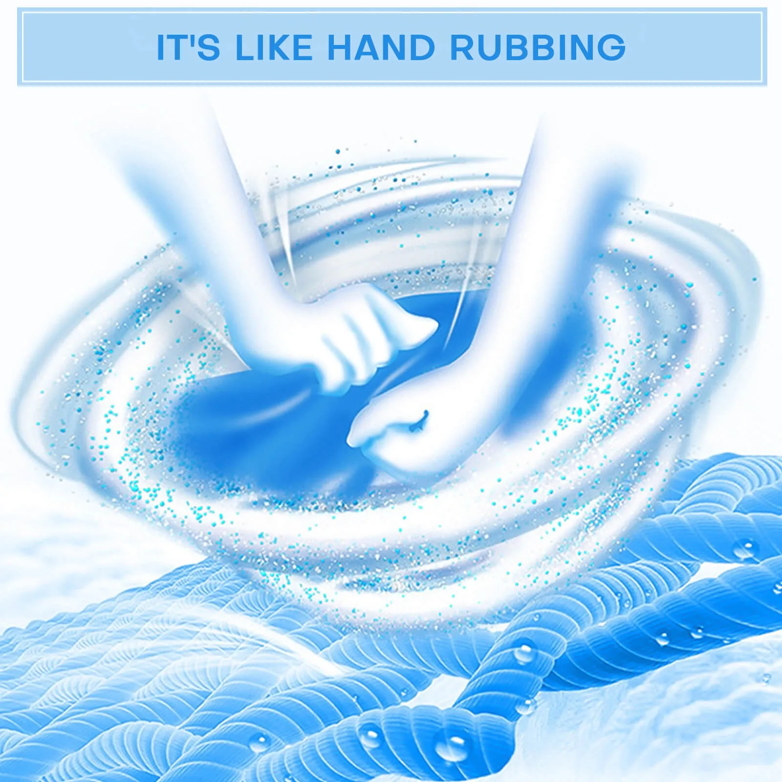 USB Portable Washing Machine Mini Folding Ultrasonic Tub