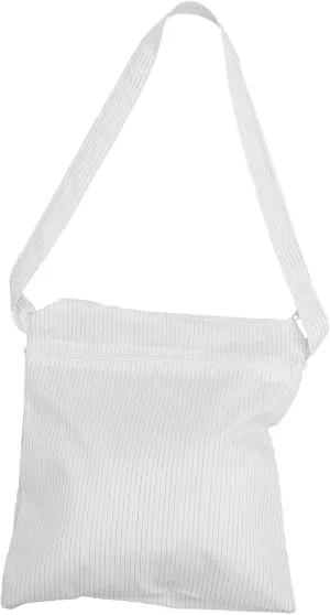 VOSAREA Single Layer Anti-static Dust- Bag White Washable Tote for Cleanroom Storage Travel