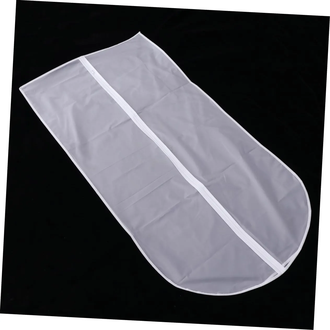 Wakauto Peva Garment Bag Xl Clear Transparent Clothes Cover for Suits Shirts Coats Storage for Home Travel