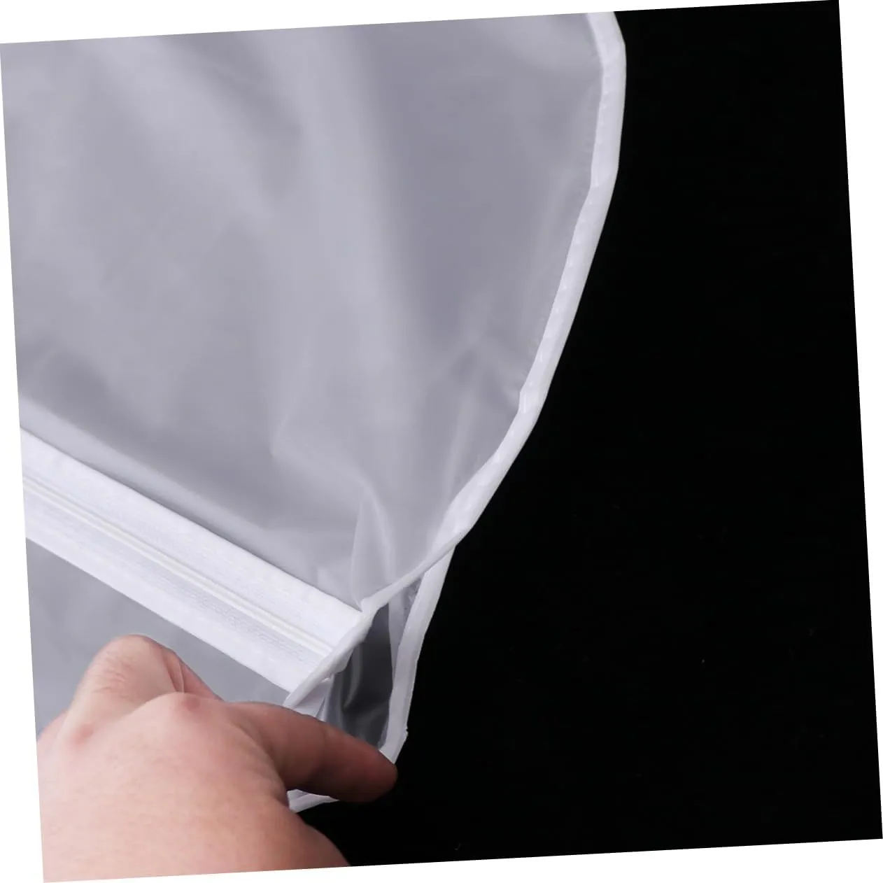 Wakauto Peva Garment Bag Xl Clear Transparent Clothes Cover for Suits Shirts Coats Storage for Home Travel