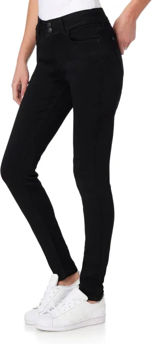 WallFlower Women's Ultra Fit Mid-Rise Insta Soft Denim Juniors Jeans (Also Available in Plus Sizes)