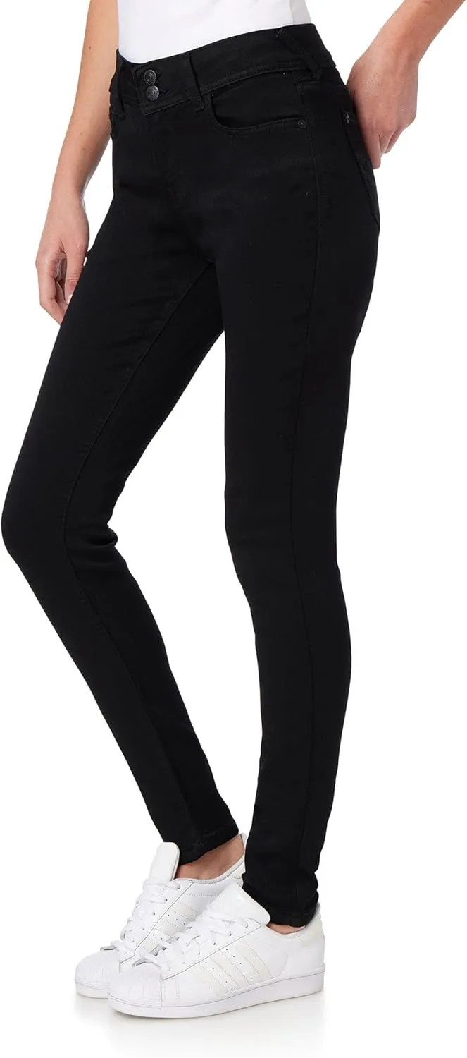 WallFlower Women's Ultra Fit Mid-Rise Insta Soft Denim Juniors Jeans (Also Available in Plus Sizes)