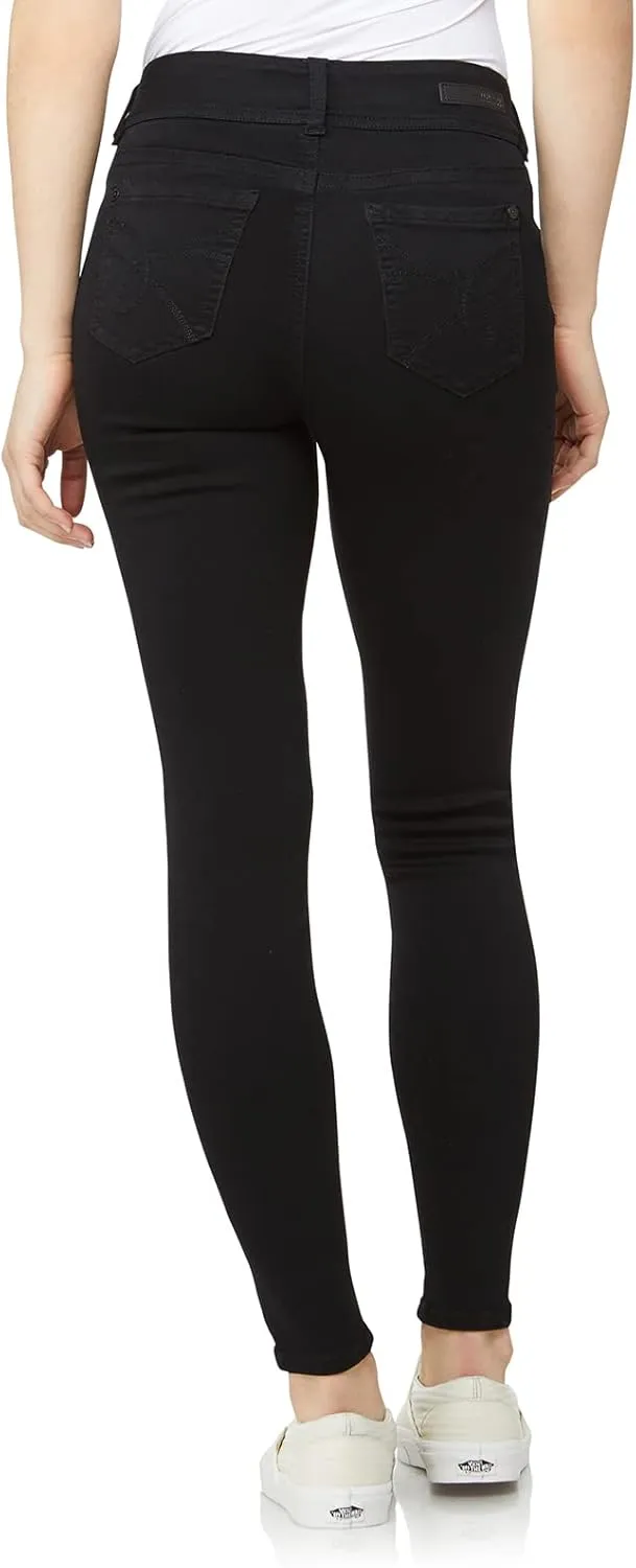 WallFlower Women's Ultra Fit Mid-Rise Insta Soft Denim Juniors Jeans (Also Available in Plus Sizes)