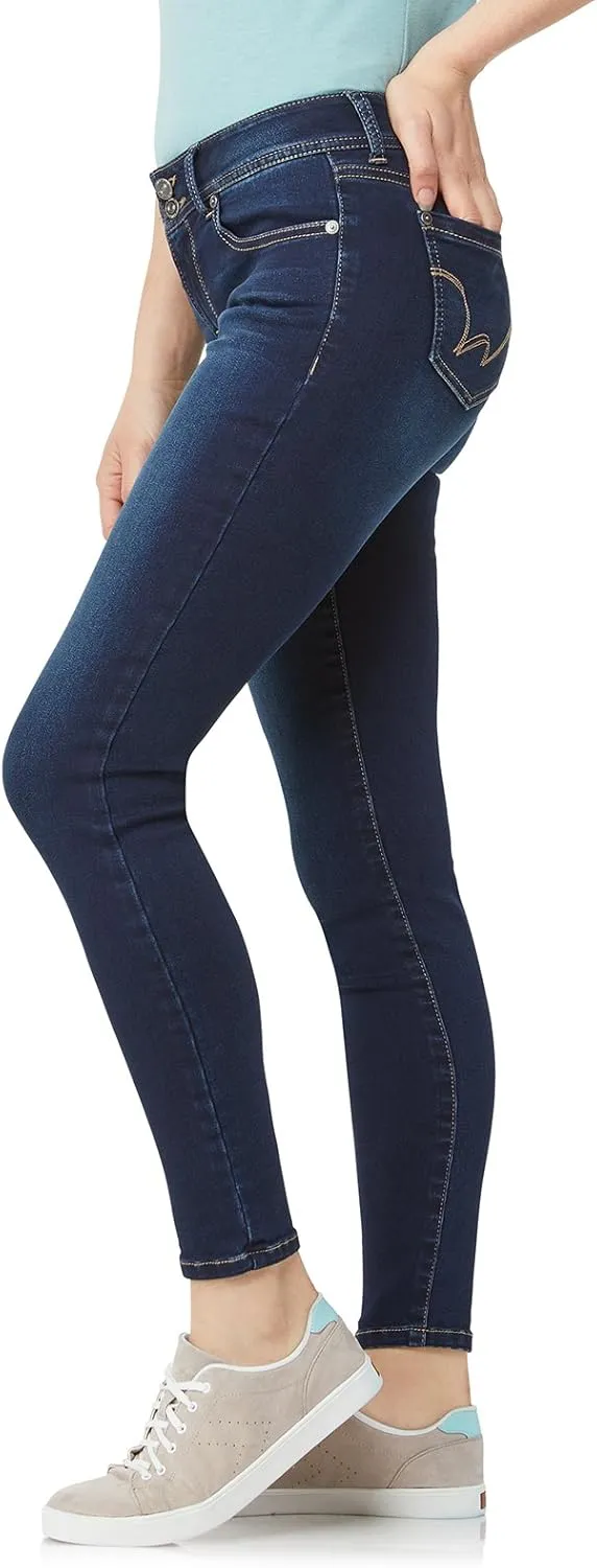 WallFlower Women's Ultra Fit Mid-Rise Insta Soft Denim Juniors Jeans (Also Available in Plus Sizes)