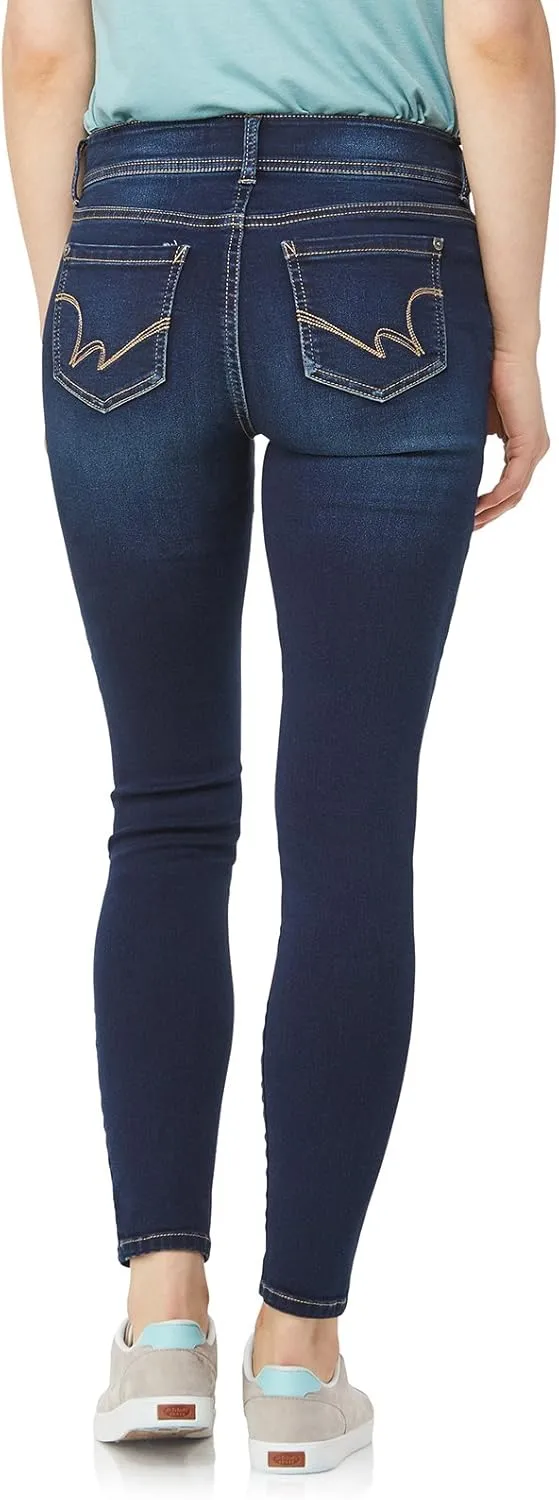 WallFlower Women's Ultra Fit Mid-Rise Insta Soft Denim Juniors Jeans (Also Available in Plus Sizes)