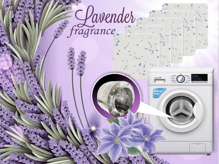 Washing Machine Tablet Lavender (Pack Of 10) - H01573