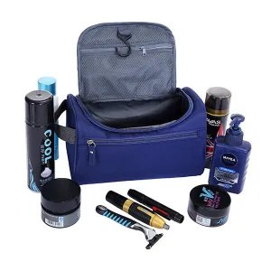Waterproof Hanging Toiletry Travel Bag - Shaving Kit & Makeup Organizer