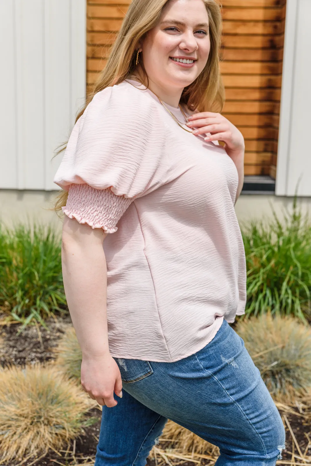 When We Met Light Pink Top