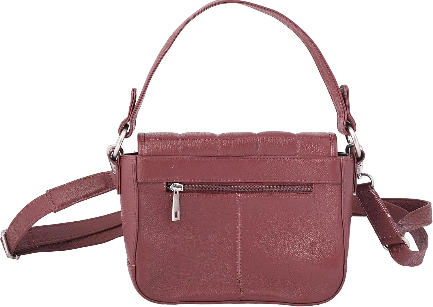 Women Crossbody Bag Leather Shoulder Bag Top Handle Satchel Medium Purse for Ladies