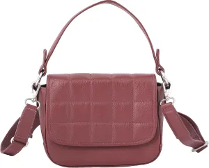 Women Crossbody Bag Leather Shoulder Bag Top Handle Satchel Medium Purse for Ladies