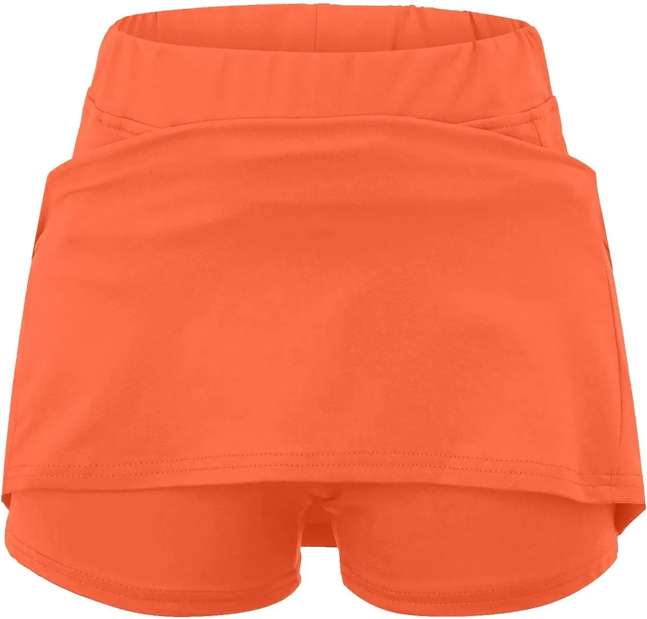 Womens Athletic Skirt with Shorts Mini Golf Tennis Running Workout Lightweight Comfy Oversized Skort Skirts with Pockets