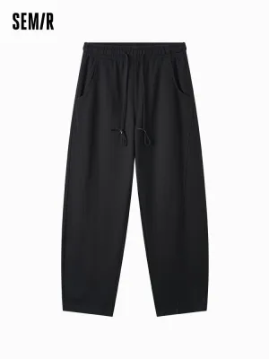 Women's black tapered pants
