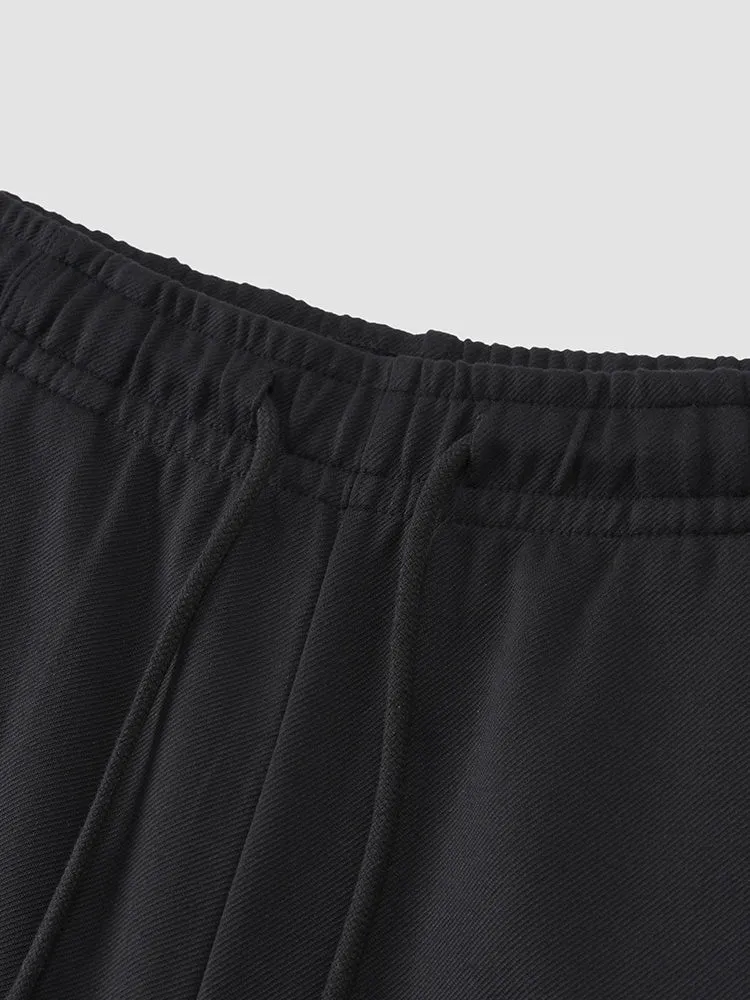 Women's black tapered pants