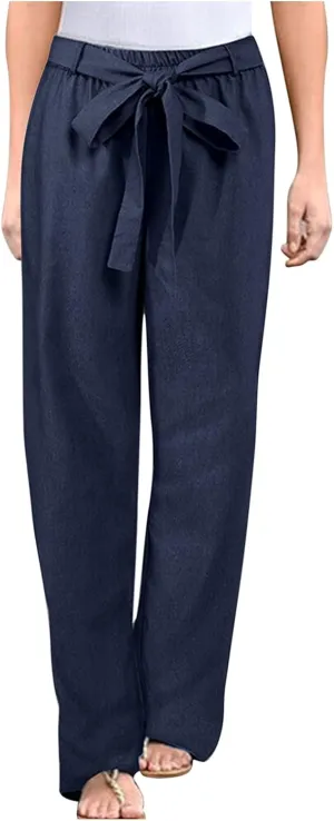 Women's Fleece Lined Hiking Pants Winter Funky Outfits Sweatpants with Pockets High Waisted Flare Leggings