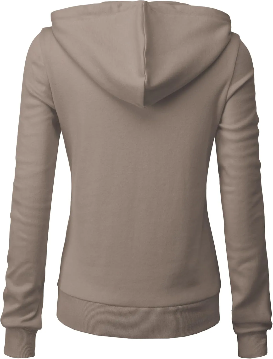 Women's Slim Fit Pullover Hoodie Lightweight Long Sleeve Kangaroo Pocket Basic Casual wear