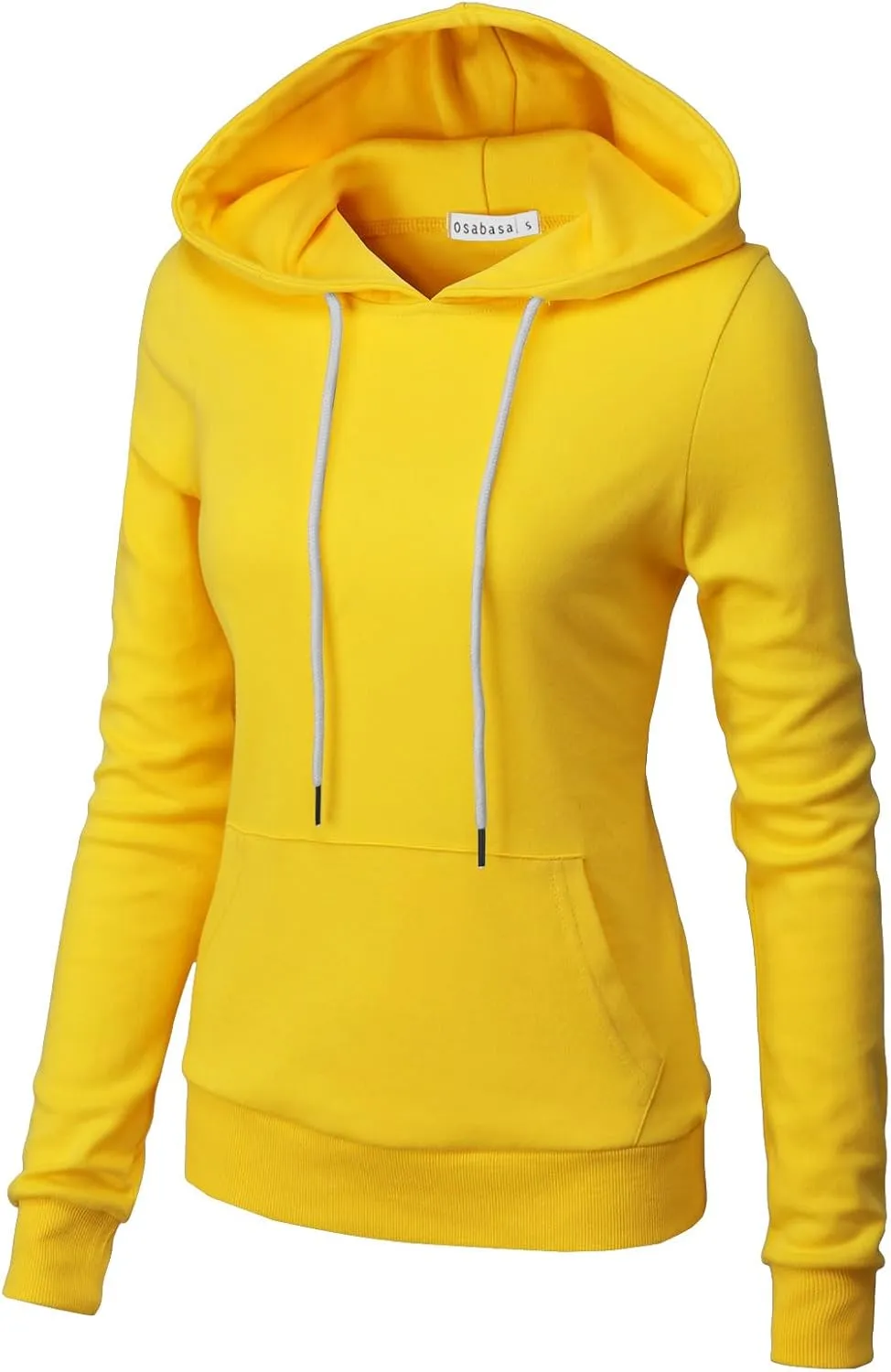 Women's Slim Fit Pullover Hoodie Lightweight Long Sleeve Kangaroo Pocket Basic Casual wear