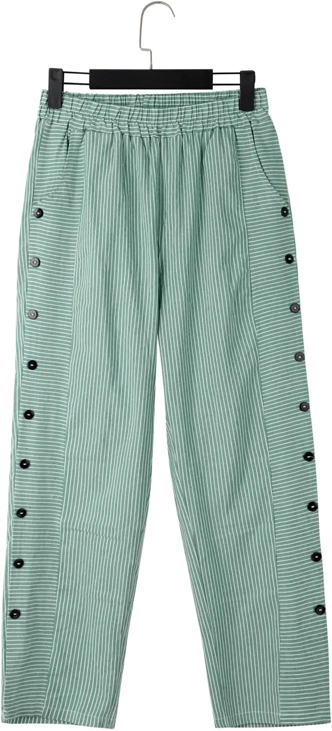 Womens Wide Leg Pants Leg Pants Fashion Drawstring Elastic Trousers Comfy Straight Long Fall Fashion Outfits