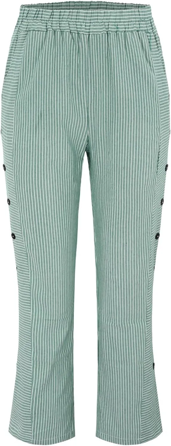 Womens Wide Leg Pants Leg Pants Fashion Drawstring Elastic Trousers Comfy Straight Long Fall Fashion Outfits