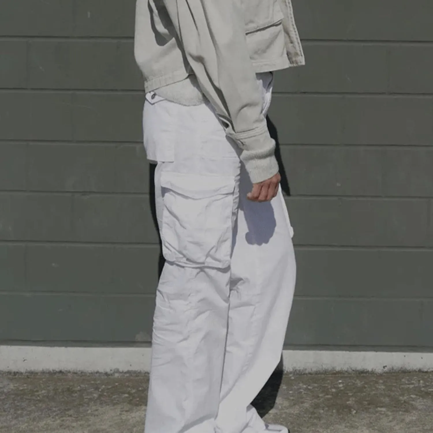 Womens Wide Leg Sweatpants Winter Streetwear Outfits Thermal with Pockets Elastic Waist Fleece Lined