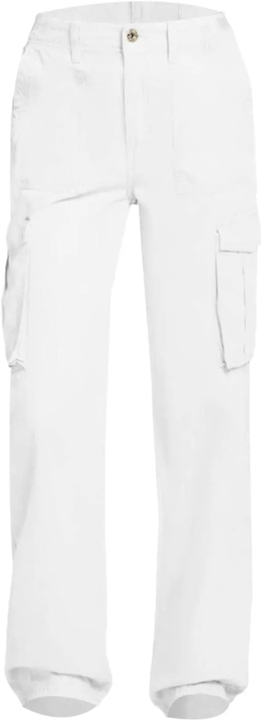 Womens Wide Leg Sweatpants Winter Streetwear Outfits Thermal with Pockets Elastic Waist Fleece Lined