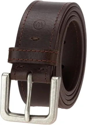 Wrangler Mens Leather Belt, Country Casual Every Day Belt for Jeans