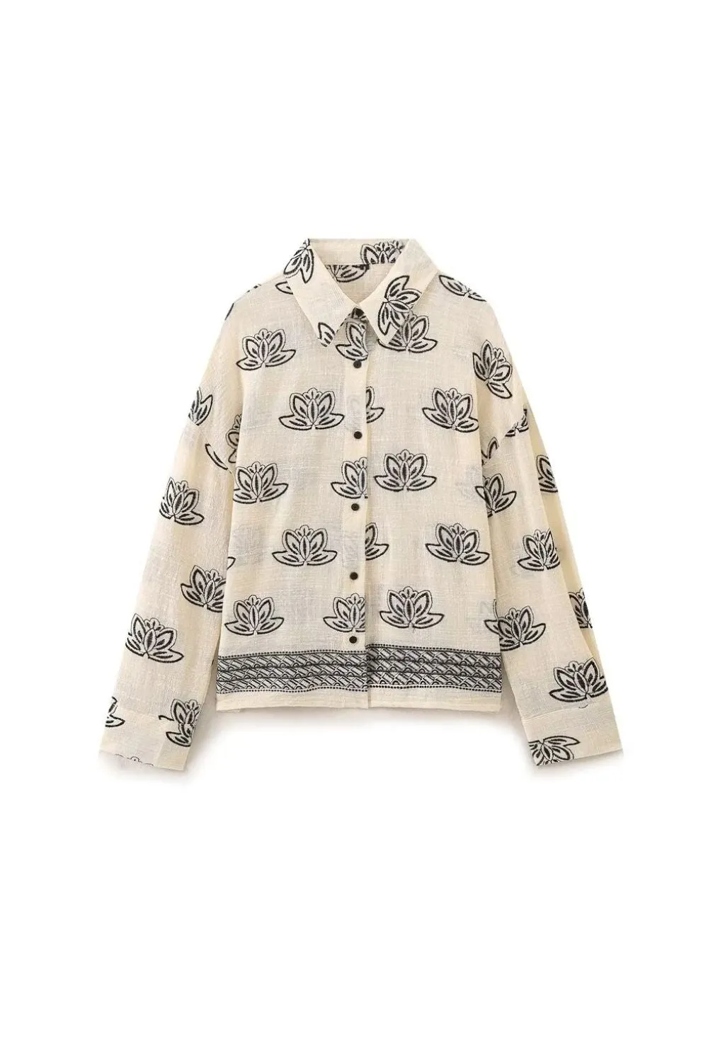 ‘Yaroslava’ Vacation-Style Shirt & Casual Pants