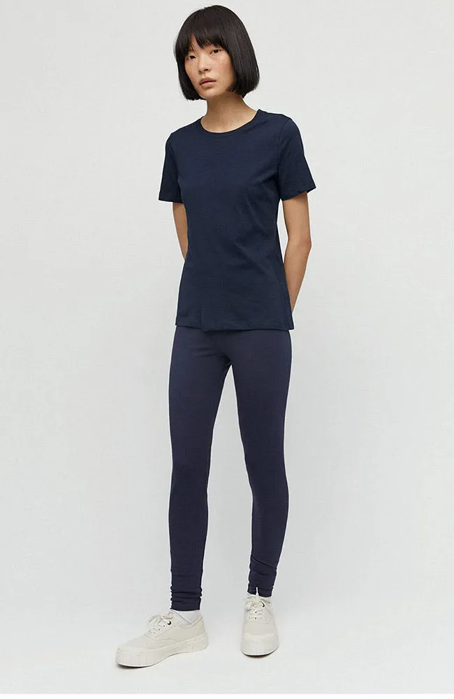 Yoga legging blauw
