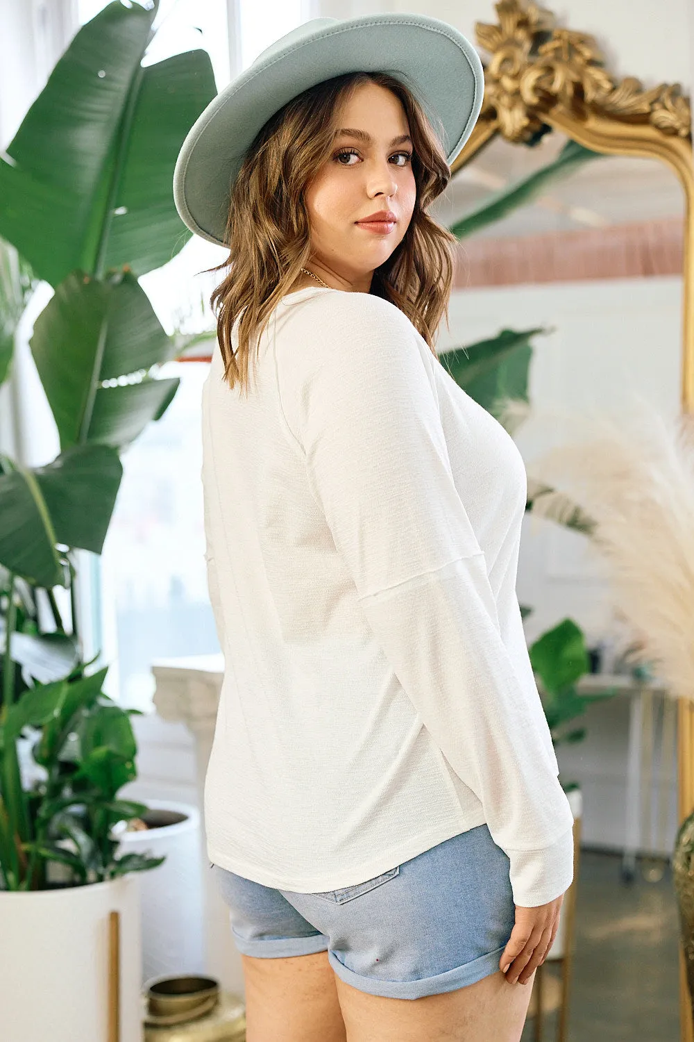 You're My Destiny Top - White