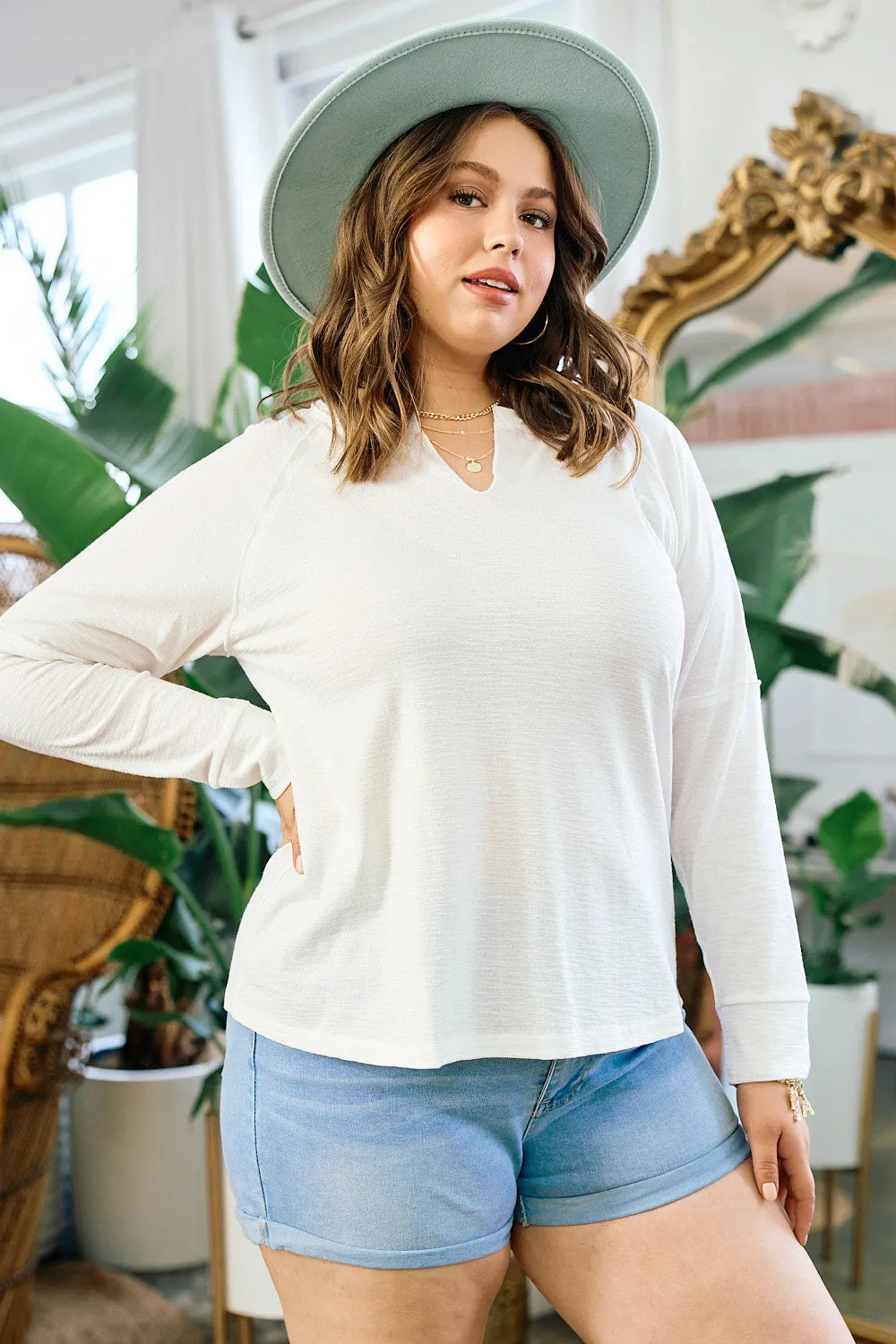 You're My Destiny Top - White