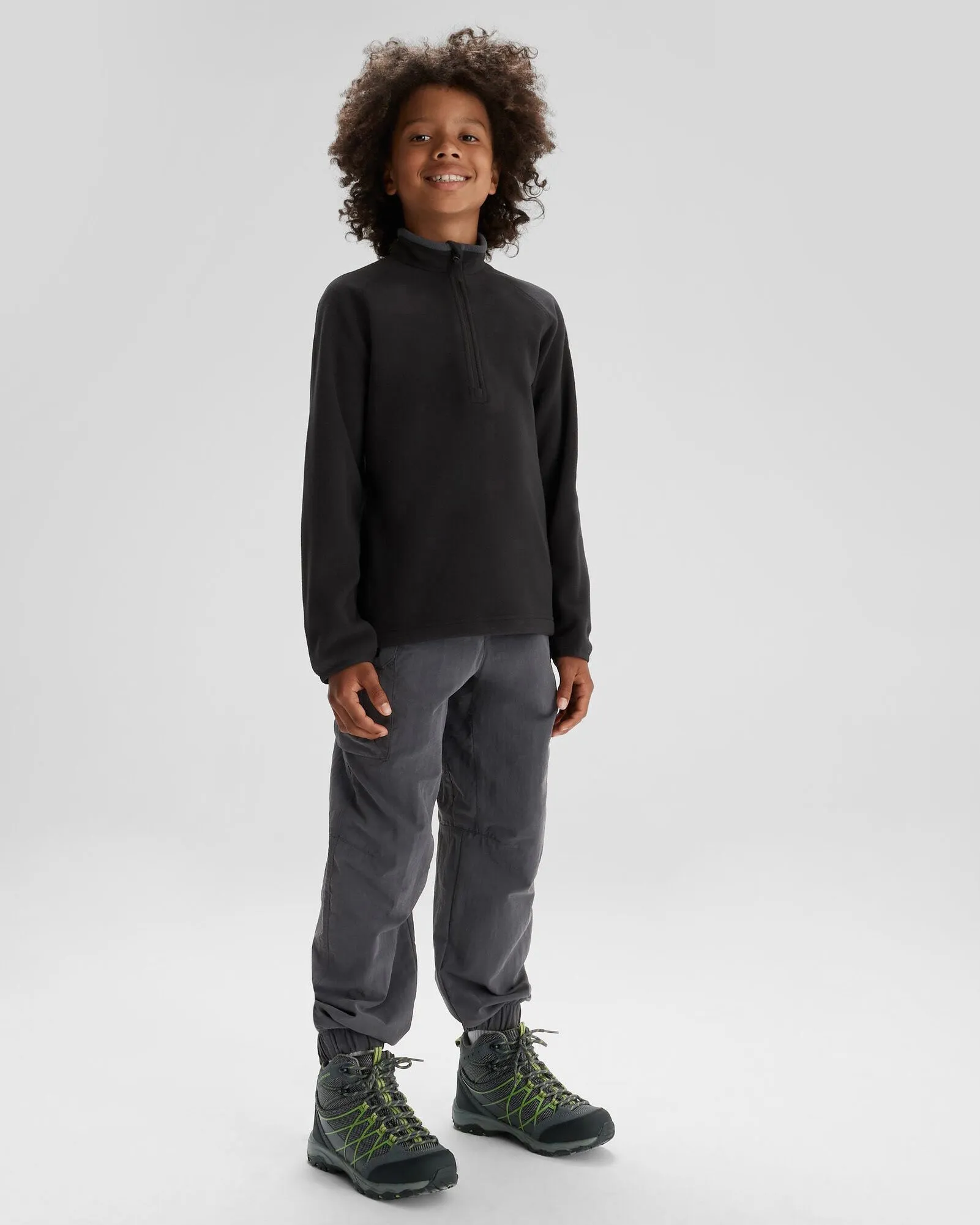 Youth Ridge 100 PrimaLoft Bio Pullover - Black