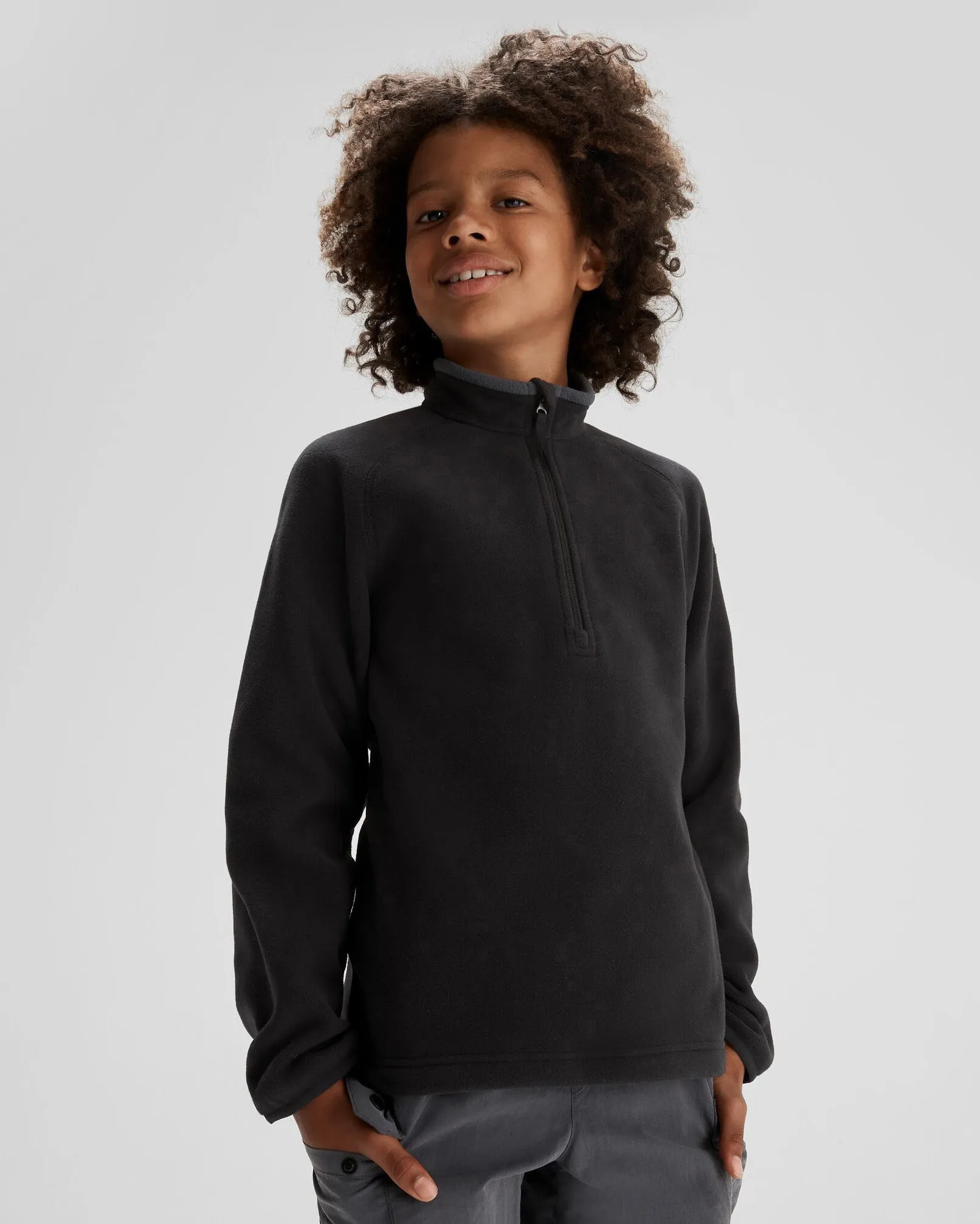 Youth Ridge 100 PrimaLoft Bio Pullover - Black