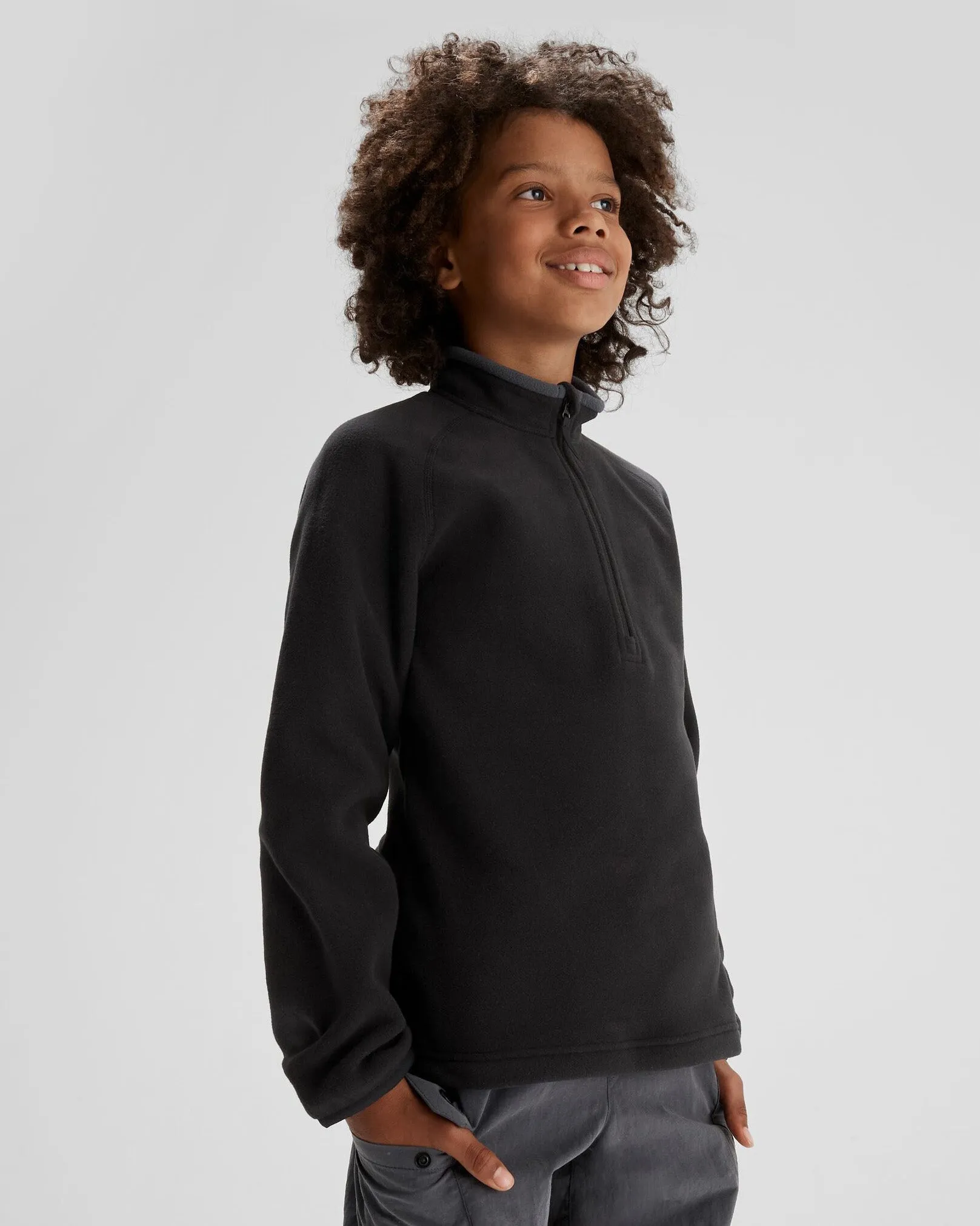 Youth Ridge 100 PrimaLoft Bio Pullover - Black